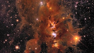 Messier 78 imaged by Euclid (4K UHD)