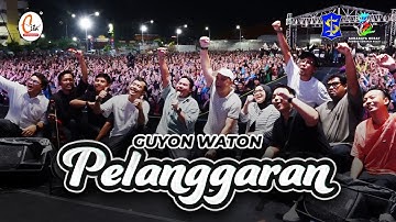 PELANGGARAN - GUYON WATON (Live Performance at HJKS 732 Surabaya)