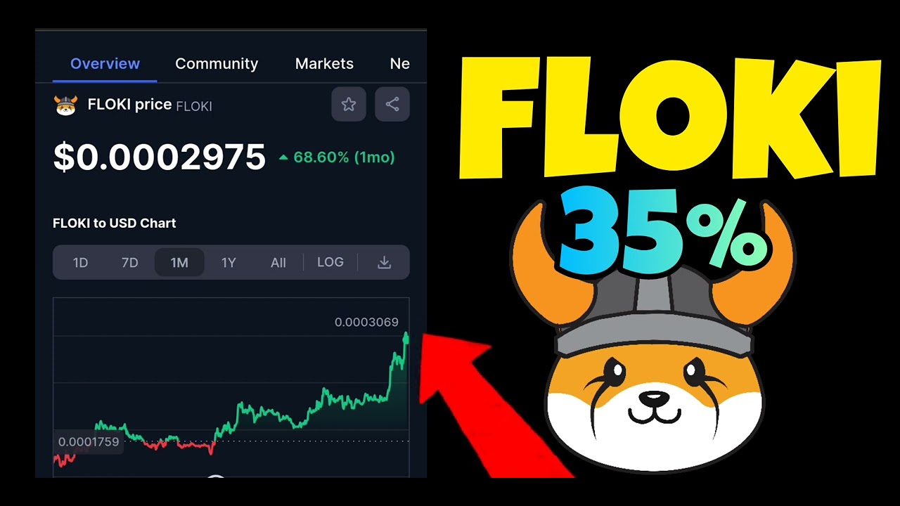 Tremendo Floki Price Arriba 35% En 7 DIAS #floki - YouTube