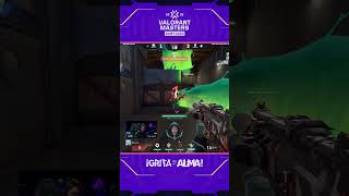 Lar0k ngăn chặn ý định đánh A của G2 với 3K. 🤚#VALORANTEsports #VCT #VALORANTMasters