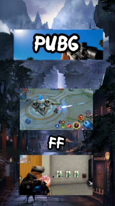 PUBG VS ML VS FF🌟WA STORY