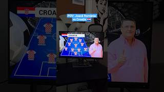 POV: Joacă România vs Croația 🇭🇷