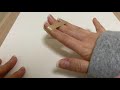 【音フェチ】紙メイク！(音大きめにしてみました)【にゃるら】