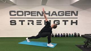 World's Greatest Stretch / Reverse Lunge/Elbow to instep with Rotation