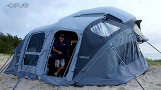 AIR OPUS Storage Space & Awning Attachment