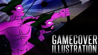 Speed Art | Game Cover Illustration By PanicArtz
