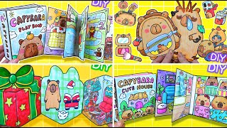 Paper DIY ✨Capybara Compilation #종이놀이 #diy #카피바라모음