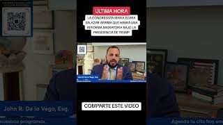 🔴 BREAKING NEWS Congresswoman María Elvira Salazar claims there will be an immigration reform