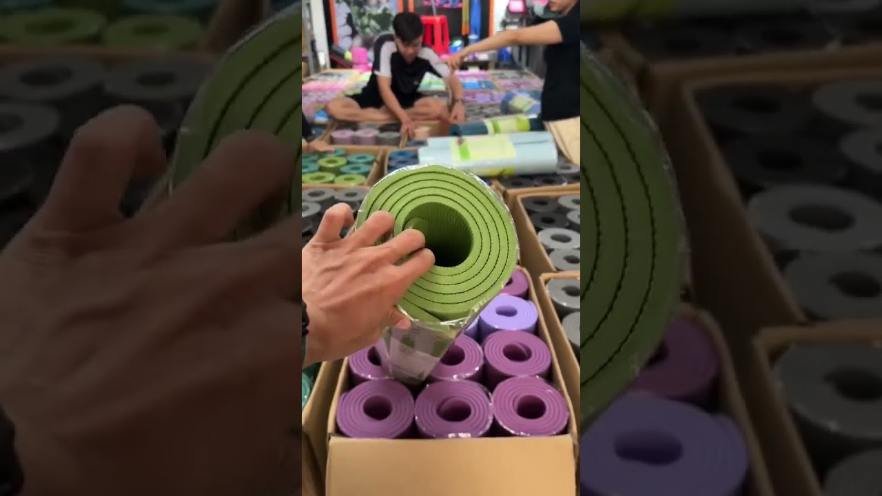 Thảm yoga 1 lớp cao cấp. 