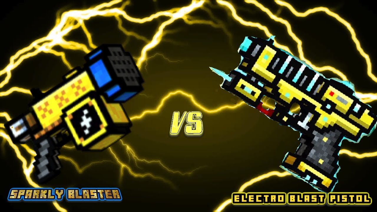 Let's Get Shocking! Shoutout to Frizzy | Pixel Gun 3D: Sparkly Blaster Vs Electro-Blast Pistol