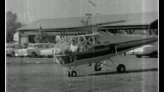 Helicopter Ride Over Circleville, Ohio, 1960s