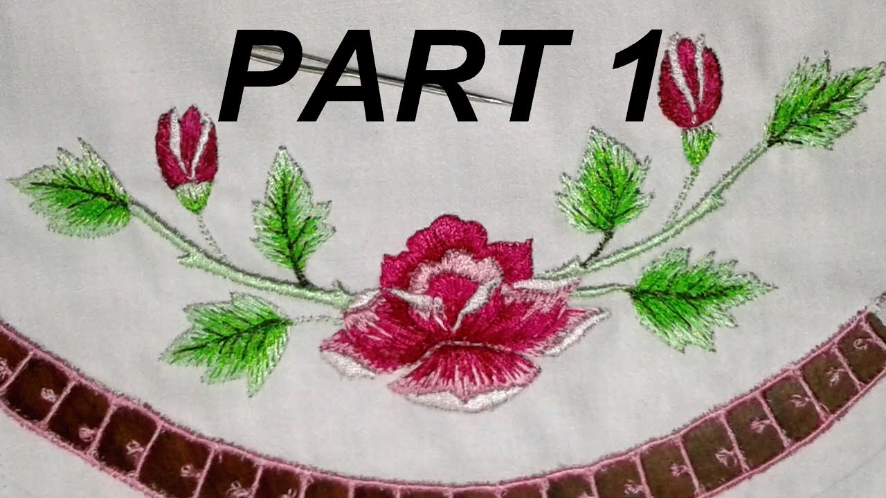 BORDADO CLASE 7 MATIZ Y RICHELIEU PART 1