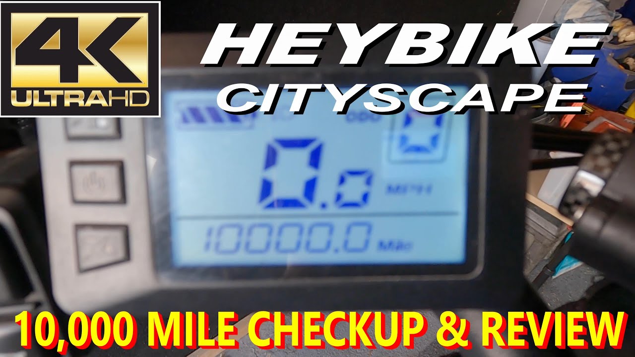 10,000 Mile Heybike Cityscape Ebike Review and Checkup