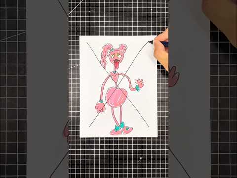 Drawing Mommy Long Legs Poppyplaytime 😍 #poppyplaytime #ppt #mommylonglegs #drawing