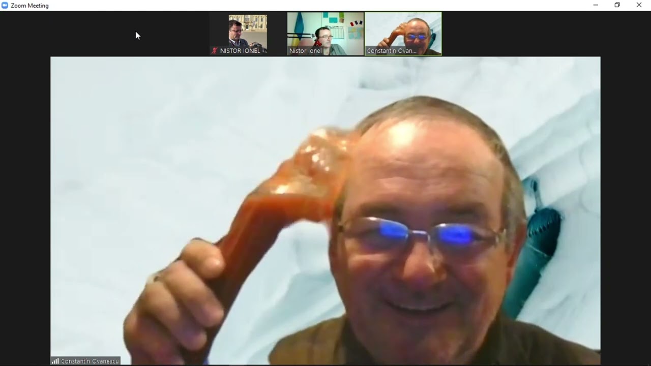 Eu, Adi, Leo & COvanescu Discutii Apicole CM  