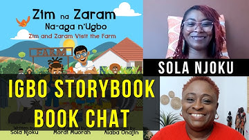New Igbo Storybook for Children  : Book Chat with Author Sola Njoku | Learn Igbo with Storybooks
