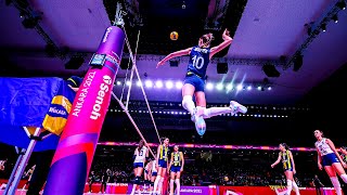 Young Star Arina Fedorovtseva | Monster Spikes in the Vertical Jump | HD |