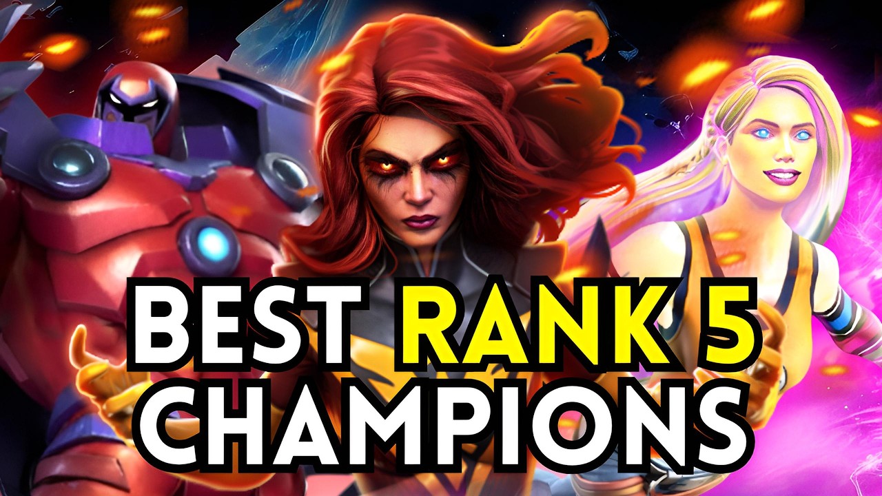 BEST Champions to RANK 5 for Each Class (RANKED!) - February 2026 MCOC