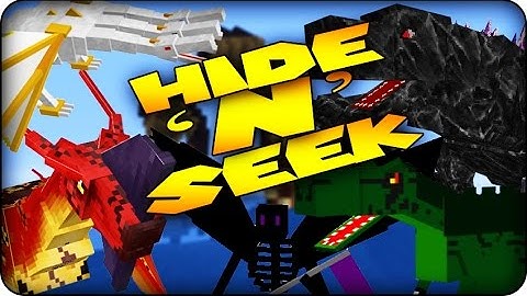 Minecraft Mods - MORPH MOD HIDE AND SEEK - CRAZYCRAFT BOSSES! ( Modded Minigame)