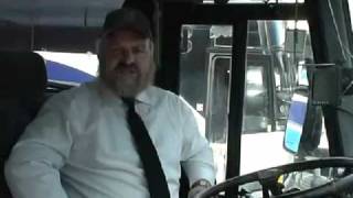 MonseyBus.com NYC Charter Bus Driver on Rear View Safety