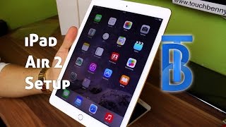 Setup & Erster Start: Apple iPad Air 2 Gold 64GB LTE [German/Deutsch]