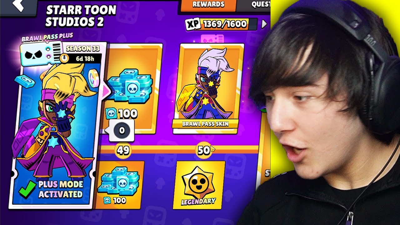 ვხსნი მთლიან BRAWL PASS!!! - Brawl Stars ft. @NikaTMG