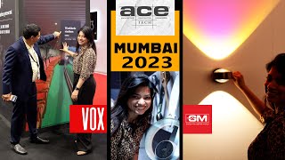 Interior Design Exhibition Acetech Mumbai 2023 | SPC Flooring |Premium Occhio lights |Fluted veneer