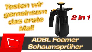 Well, we're curious! ADBL BFS BFF Foam Sprayer 2-in-1 Kit tested - our first impressions!