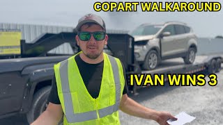 IVAN WINS 3 WRECKED CARS DID HE A GOOD DEAL?