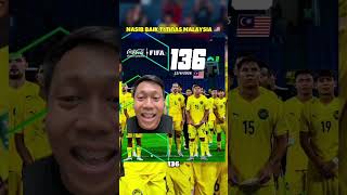 Malaysia national team didn't play but their FIFA ranking went up #malaysianationalteam #harimaum...