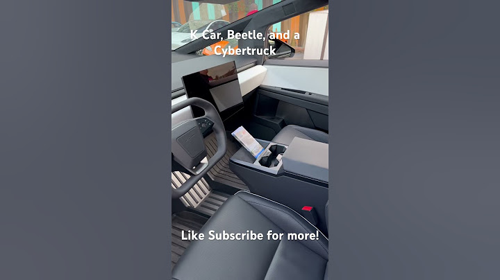 K car, VW Beetle, and a Tesla Cyber truck. #shorts #cars #tesla #cybertruck #carshow #vw #kcar