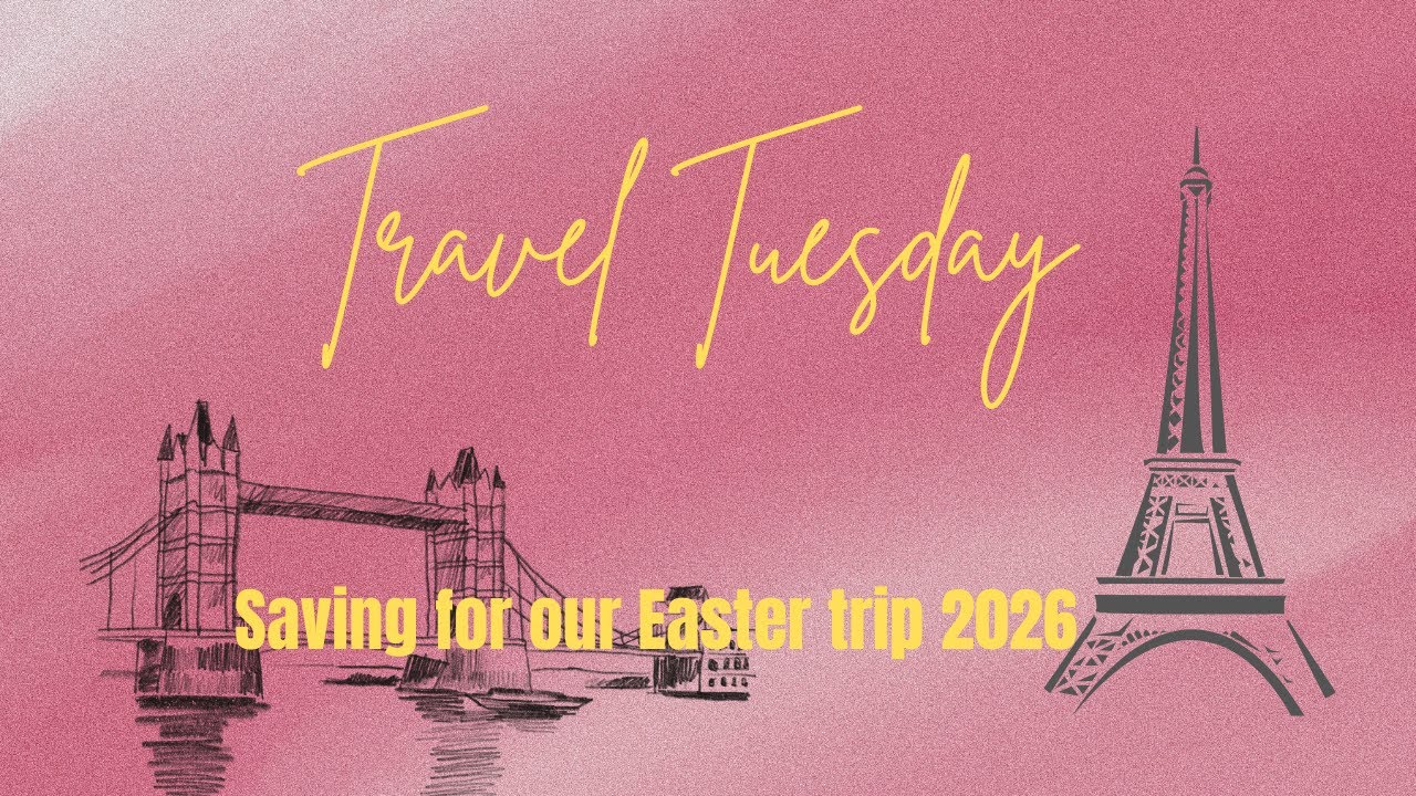 Путешествия по вторникам: 🩷Копим деньги на нашу пасхальную поездку в 2026 году🩷 