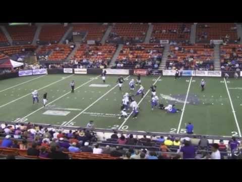 Justin Wells #91 DL Knoxville Nighthawks 2013 - YouTube