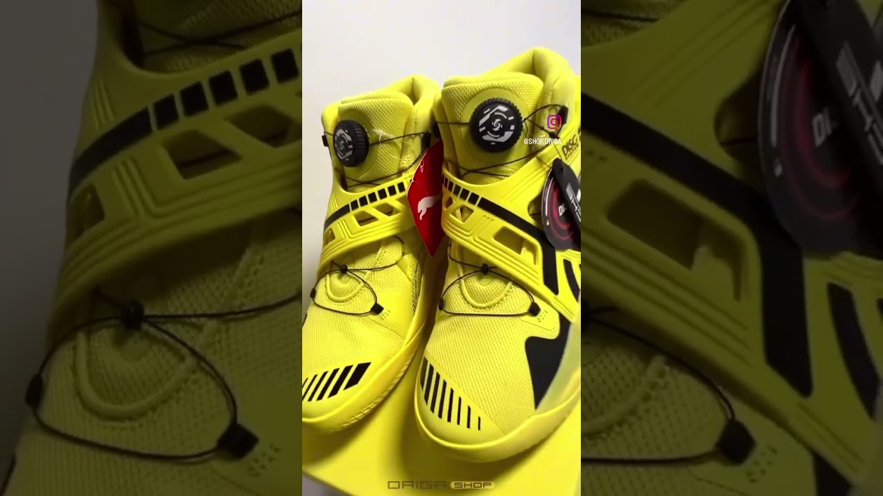 🏷 от 19 000₽ | Design Disc Rebirth - Celandine-Puma Black. Топ кроссовок на 2024 год