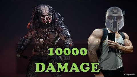 Insane 1v1 Match vs Elder Predator ! 10000 Damage on Predator Hunting Grounds