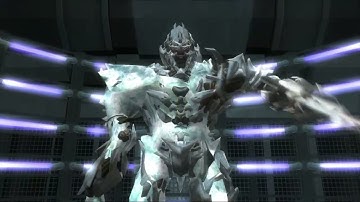 Transformers the game: Megatron captures the allspark from his frozen self (re-uploaded)