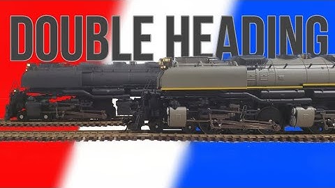 Double Heading U.P. Steam at the Suncoast Model Railroad club!