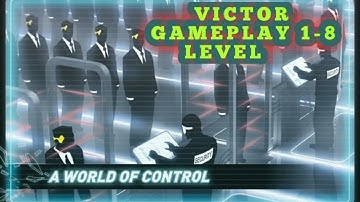 Victor gameplay 1-8 level | Downtown walkthrough | free games (android iOS)