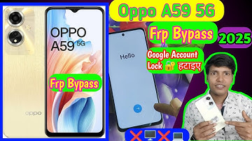 Oppo A59 5G Mobile Ka Frp Bypass Kaise Kare ❤️ DCTI📲 CPH2617 Google Account Lock Remove
