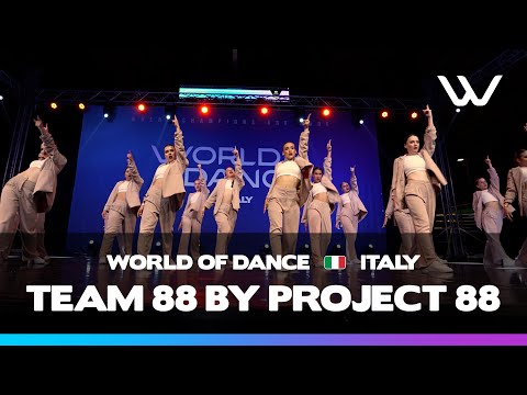 Team 88 by Project 88 | FRONT ROW | Team Division | World of Dance Rome 2025 | #WODRM25
