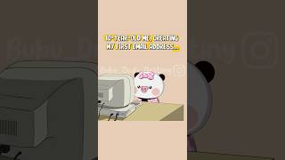 Baby Bubu is using computer ??! 😱😱