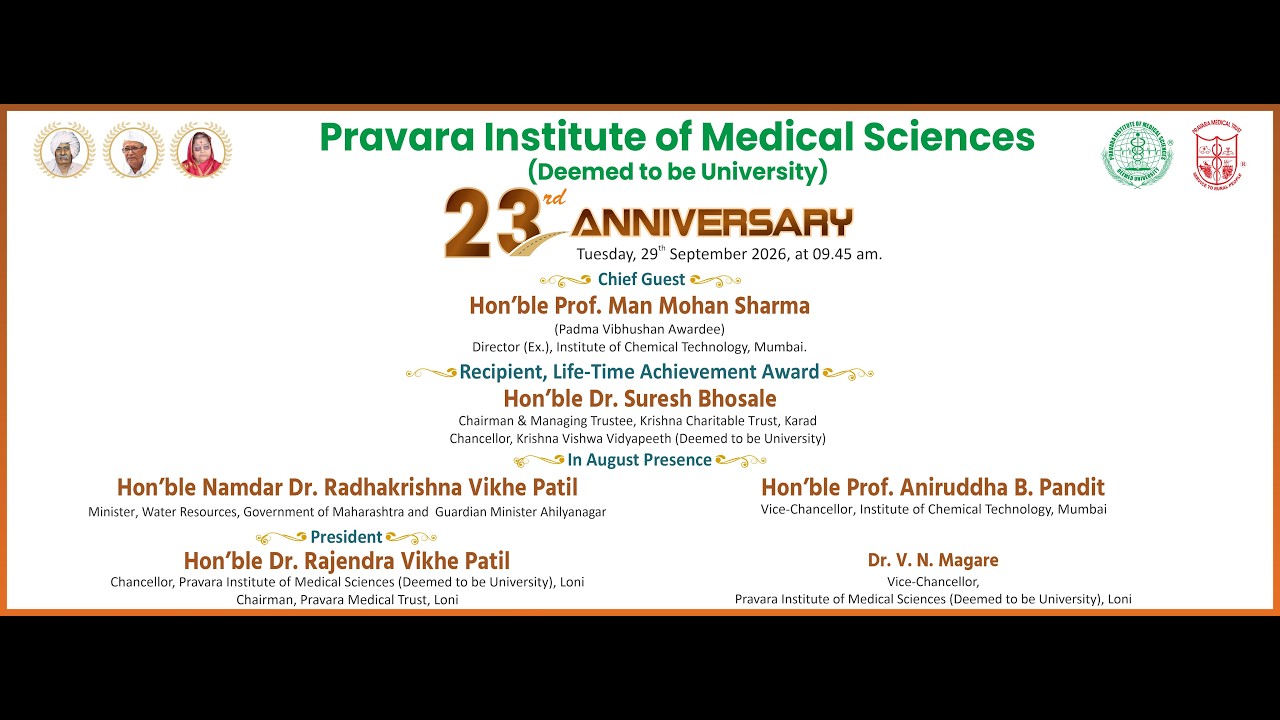 23rd Anniversary Program PIMS-DU