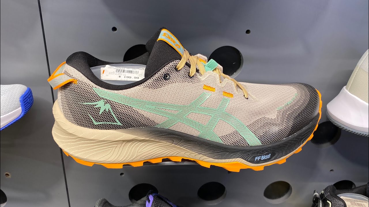 Asics GEL-Trabuco 12 Trail Running Men\'s Shoes Grey Green Size 8.5 Grip 1011B799 GEL-Trabuco 12 main image 3