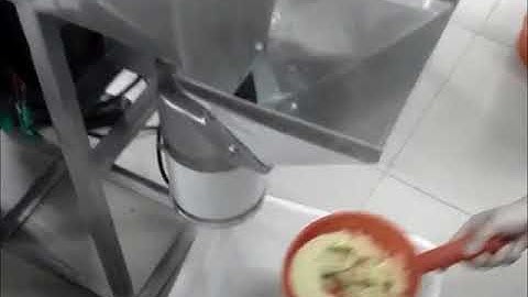 Garlic and Ginger paste machine Plant