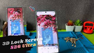 Galaxy S26 Ultra 3D Wallpaper Lock Screen {3D Live Effect}