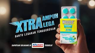 BARU! WOODS' XTRA, XTRA Ampuh XTRA Lega!