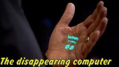 ( Help of ChatGPT ) TED : The disappearing computer -- and a world where you can take AI everywhere