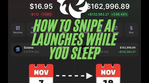 Make MILLIONS While You Sleep: Step-by-Step Bloom AFK Bot Setup to Snipe 100X AI Solana Memecoins