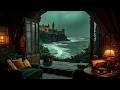 If This Was Your Reading View...Gothic Castle Beyond the Window | Dark Academia Ambience for Writing