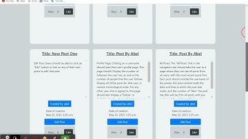 Design a Twitter like social network website for making posts and following users  May 22, 2023 7 47